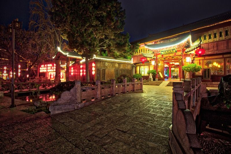 Lijiang Wangfu Hotel Exterior foto