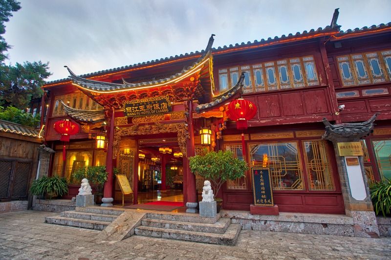 Lijiang Wangfu Hotel Exterior foto