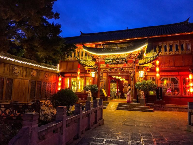 Lijiang Wangfu Hotel Exterior foto