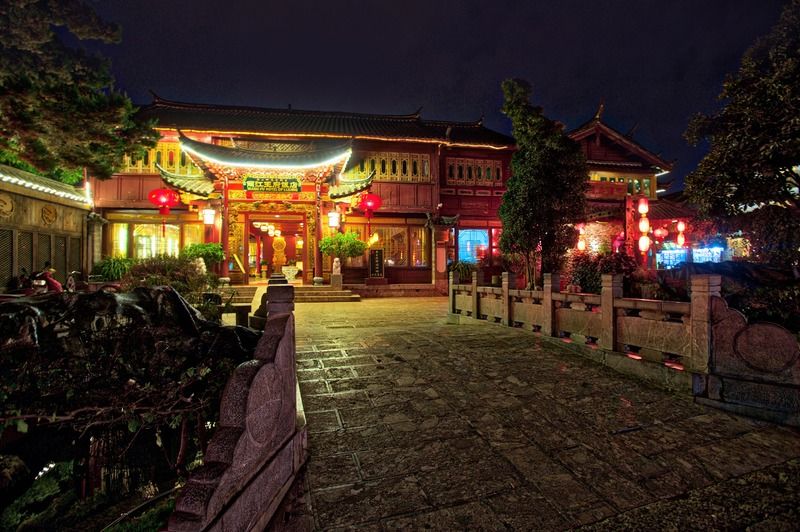 Lijiang Wangfu Hotel Exterior foto